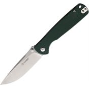 Ganzo G6805GB Linerlock Knife Green Handles