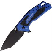 Kershaw SO86BLU Snap On Assist Open Linerlock Knife Blue Handles