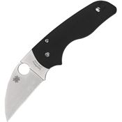 Spyderco 230GPWC Lil' Native Compression Lock Knife Black Handles