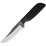 Anza 709RM AZ709RM Clip Point Fixed Blade Knife Black Micarta Handles