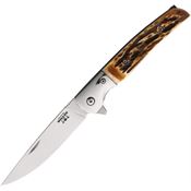 Bear & Son 521 Rancher Knife Stag Bone Handles