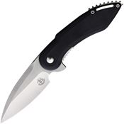 Begg 002 Mini Glimpse Linerlock Knife Black Handles