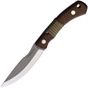 Condor 1204264C Mountaineer Trail Hunter Satin Fixed Blade Knife Walnut Handles