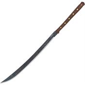 Condor 1035202HC Burmese Hunter Machete Steel Fixed Blade Knife Walnut Handles