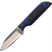 Anza WKR6BBW AZWKR6BBW Fixed Blade Knife Black/Bluewood Handles