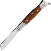 Cimo 3305IMAD Slipjoint Satin Folding Knife Brown Handles