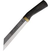 Scandinoff SKNVCNN Valknut Classic Nordic Night Stonewash Fixed Blade Knife Black Handles