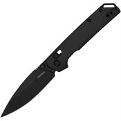 Kershaw 2038BLK Iridium Oxide Coated Knife Black Handles