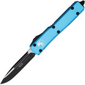 Microtech 1211TQ Auto Ultratech Single Edge OTF Knife Turquoise Handles