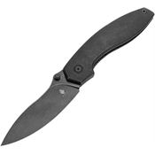 Kizer 4639A1 Doberman Knife Black Handles