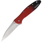 Kershaw 1660GRD Magna Cut Leek Linerlock Knife with Red Handles