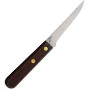 Old Hickory 7028X Mini 1075Hc Fixed Blade Knife Brown Handles