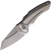 Heretic 021LG Sumo Button Lock Knife Gray Handles
