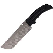 Heretic 029C Choppa Stonewash Fixed Blade Knife Black Handles