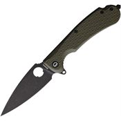Daggerr RSFOLBW Resident Linerlock Knife with Olive Handles