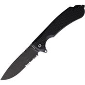 Daggerr WKFBKBWSR Wocket Linerlock Knife with Black Handles