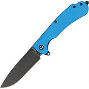 Daggerr WKFBLBW Wocket Linerlock Knife with Blue Handles