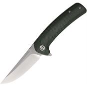 Coeburn 002 The Clinch Linerlock Knife Green Handles