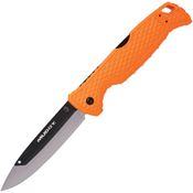 Muddy L35RB5PZ SWAP Lockback Knife Orange Handles