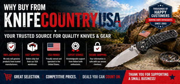 Why Buy from Knife Country USA