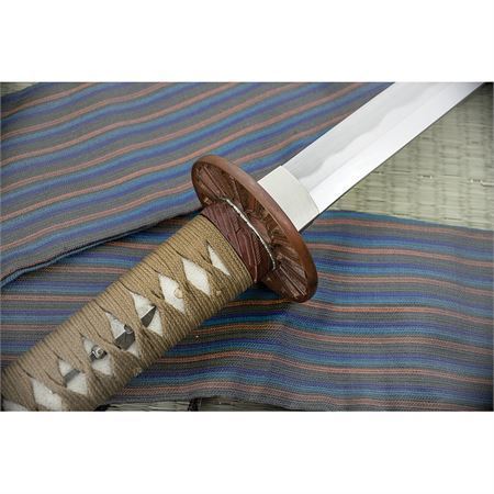 Dragon King 35320 Fletching Katana Sword with Golden Cord Wrapped Handle – Additional Image #1