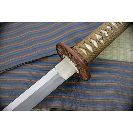 Dragon King 35320 Fletching Katana Sword with Golden Cord Wrapped Handle – Additional Image #2