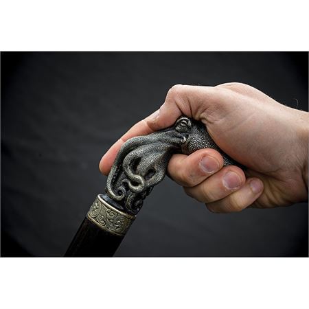 Dragon King 12750 Octopus Cane Sword with RoseWood Handle – Additional Image #2