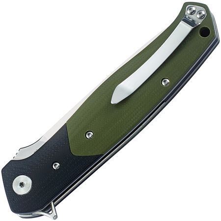 Bestech G03A Swordfish Linerlock Knife with Black and Green G10 Handle – Additional Image #1