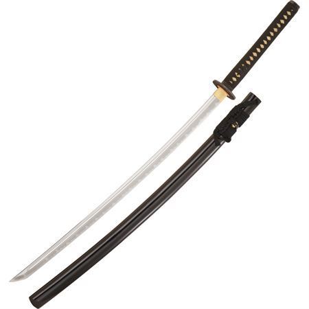 Taoforge 1005 Fuku Ryu Katana Sword with Black Rayskin Handle – Additional Image #2