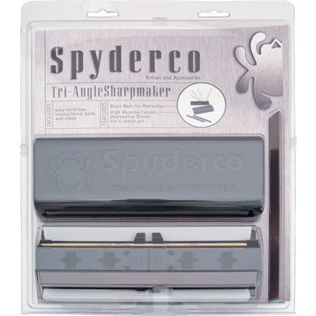 Spyderco 204 Tri-Angle Sharpmaker Knife Sharpener with Instruction Booklet and DVD – Additional Image #2
