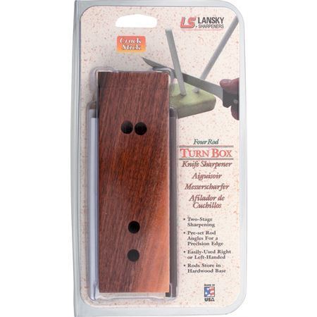 Lansky 33 Deluxe Turn-Box Crock Stick with Two Pre-Set Sharpening Angles -  Knife Country, USA