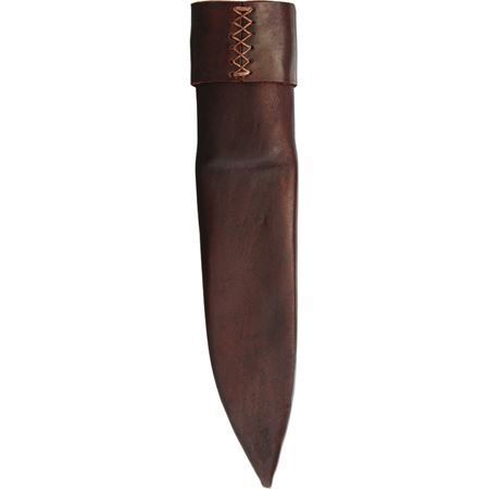 Condor K2428 Primitive Bush Fixed Stainless Blasted Satin Finish Blade Knife with Brown Hardwood Handle – Additional Image #1