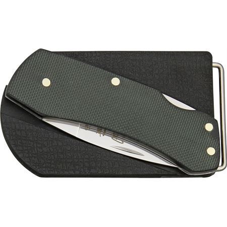 Benchmark K032 Belt Buckle Lockback Folding Pocket Knife – Additional Image #1