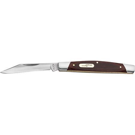 Buck 379 Solo Folding Pocket Knife with Wood Handle