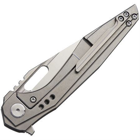 Bestech 1902A Malware Framelock Knife with Grey Titanium Handle – Additional Image #1