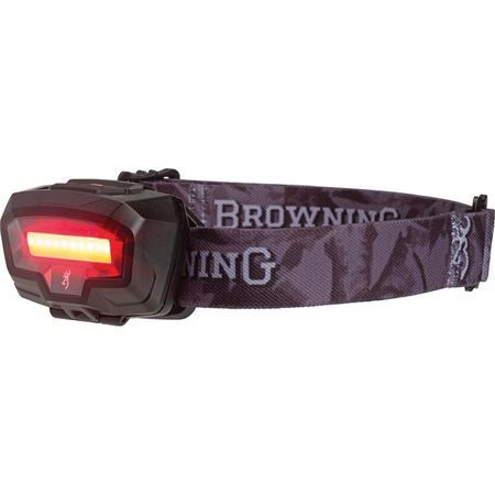 Browning 3033 Night Gig Headlamp Black with Camo Nylon Headstrap – Additional Image #2