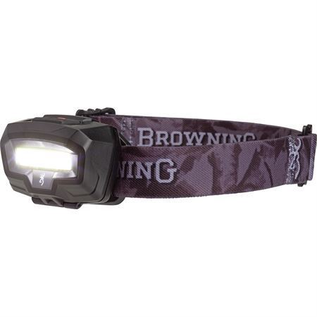 Browning 3033 Night Gig Headlamp Black with Camo Nylon Headstrap – Additional Image #3