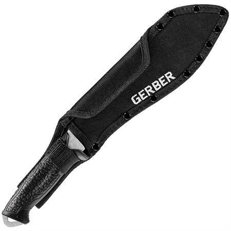 Gerber 3473 Versafix Machete Knife with Black Rubberized Polypropylene Handle – Additional Image #2