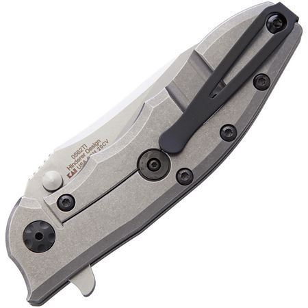 Zero Tolerance 0562TI Hinderer Slicer Framelock Knife with Titanium Handle – Additional Image #1