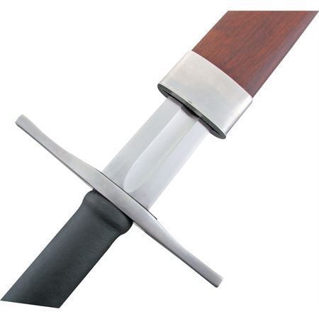 CAS Iberia Swords 2106 Practical Hand-and-a-Half with Black Leather Grip – Additional Image #1