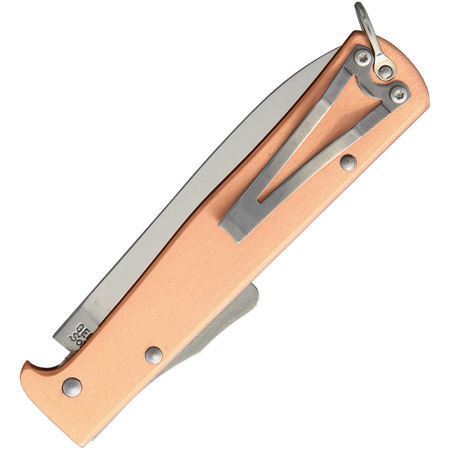 OTTER-Messer Knives 10636RGR Mercator Lockback Knife Copper - Knife  Country, USA