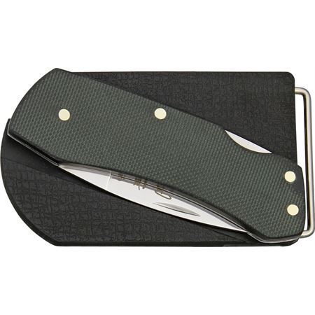 Benchmark K032 Belt Buckle Lockback Folding Pocket Knife – Additional Image #2