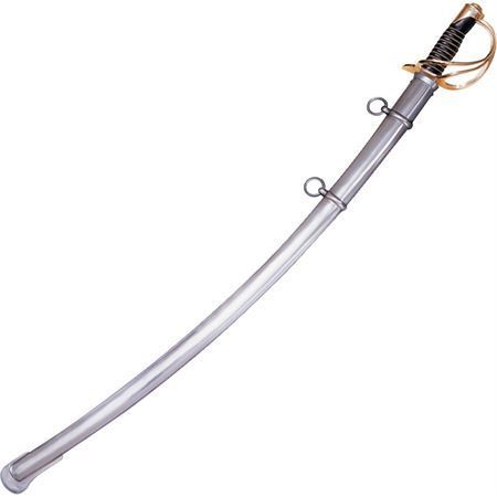 Cold Steel 88HCS 1860 U.S. Heavy Cavalry Saber Swords with Leather Handle – Additional Image #1