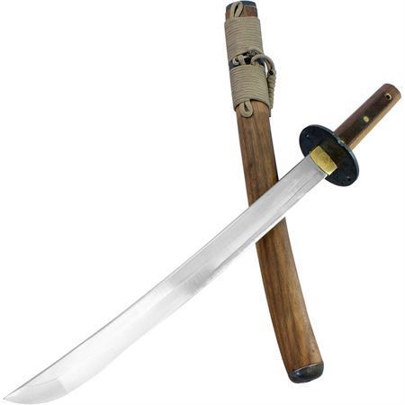 Condor 10131675HC Kondoru Wakazashi Sword with Brown Handle – Additional Image #1