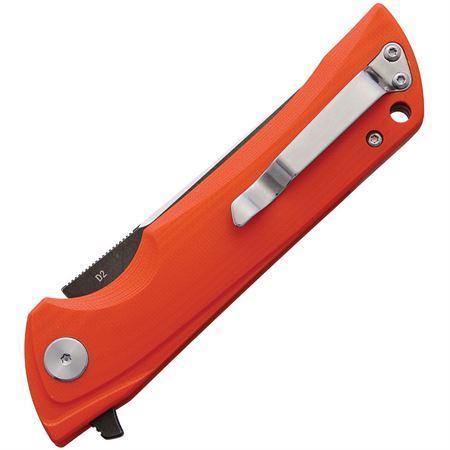 Bestech G16C2 Paladin Linerlock Knife Tanto Orange – Additional Image #1