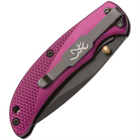 Browning 0343 Prism 3 Linerlock Knife Purple – Additional Image #1