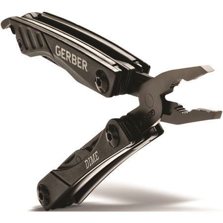 Gerber 0469 Dime Micro Multi-Tool Black Aluminum Handle – Additional Image #1
