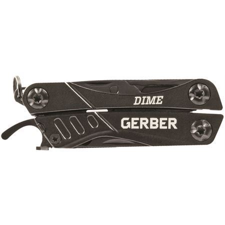 Gerber 0469 Dime Micro Multi-Tool Black Aluminum Handle – Additional Image #2