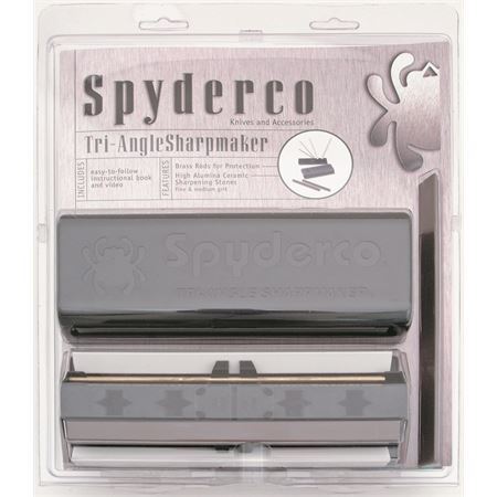 Spyderco 204 Tri-Angle Sharpmaker Knife Sharpener with Instruction Booklet and DVD – Additional Image #1