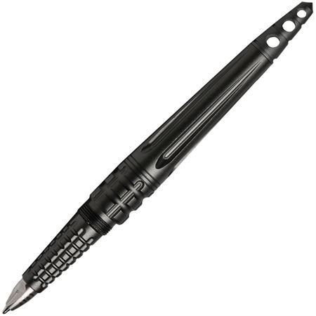 Uzi Tp12gm Tactical Glassbreaker Pen with Gun Metal Gray Finish and Aluminum Construction – Additional Image #1